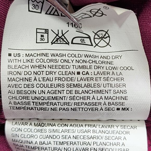 Old Navy Skirt Womens M Purple Plum & Get It Global Gauze Smocked Waist Pull On - Picture 5 of 9